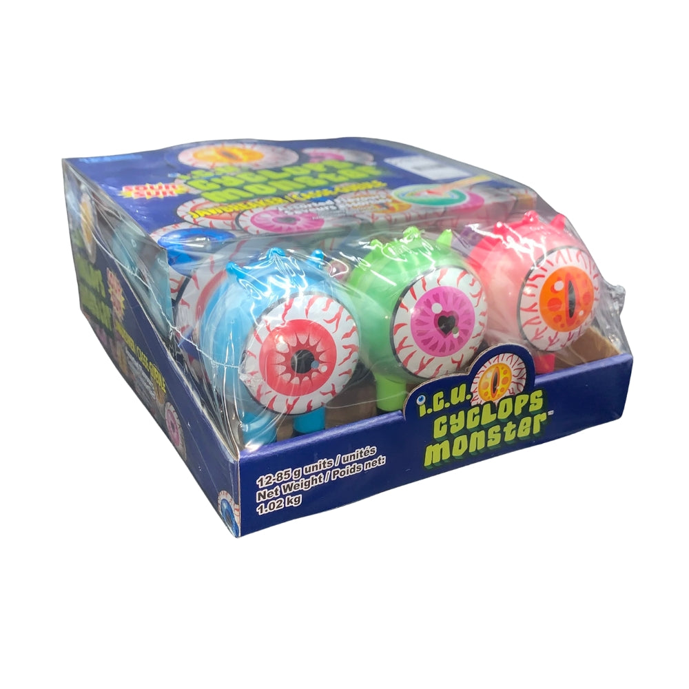 ICU Cyclops Sour Jawbreaker Asst Flavours 12 x 85g