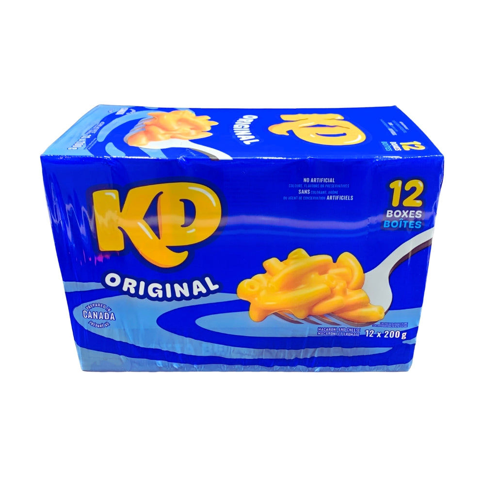 Kraft Dinner Original 200g 12/cs