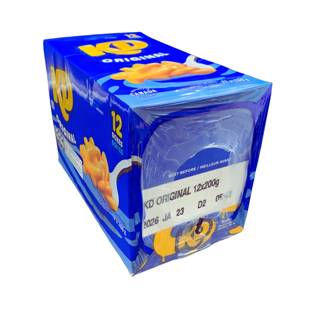 Kraft Dinner Original 200g 12/cs