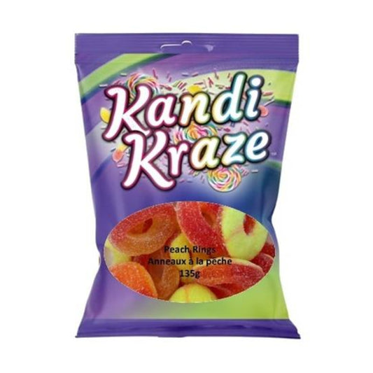 Kandi Kraze Peach Rings 135g