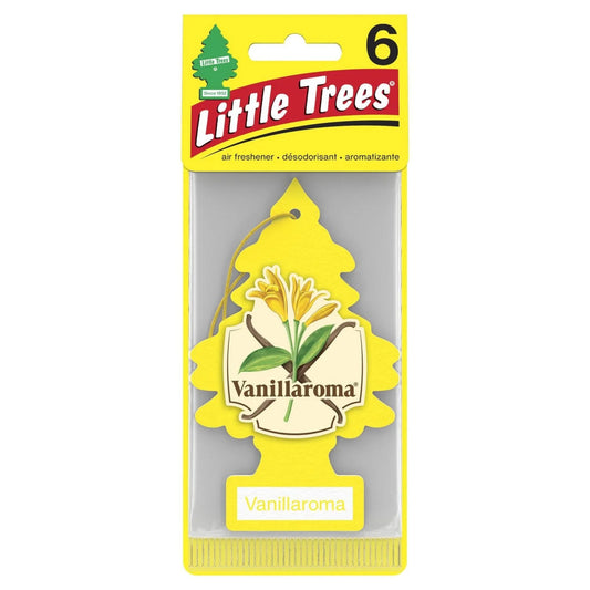 Little Trees Air Freshener Vanillaroma 6/cd