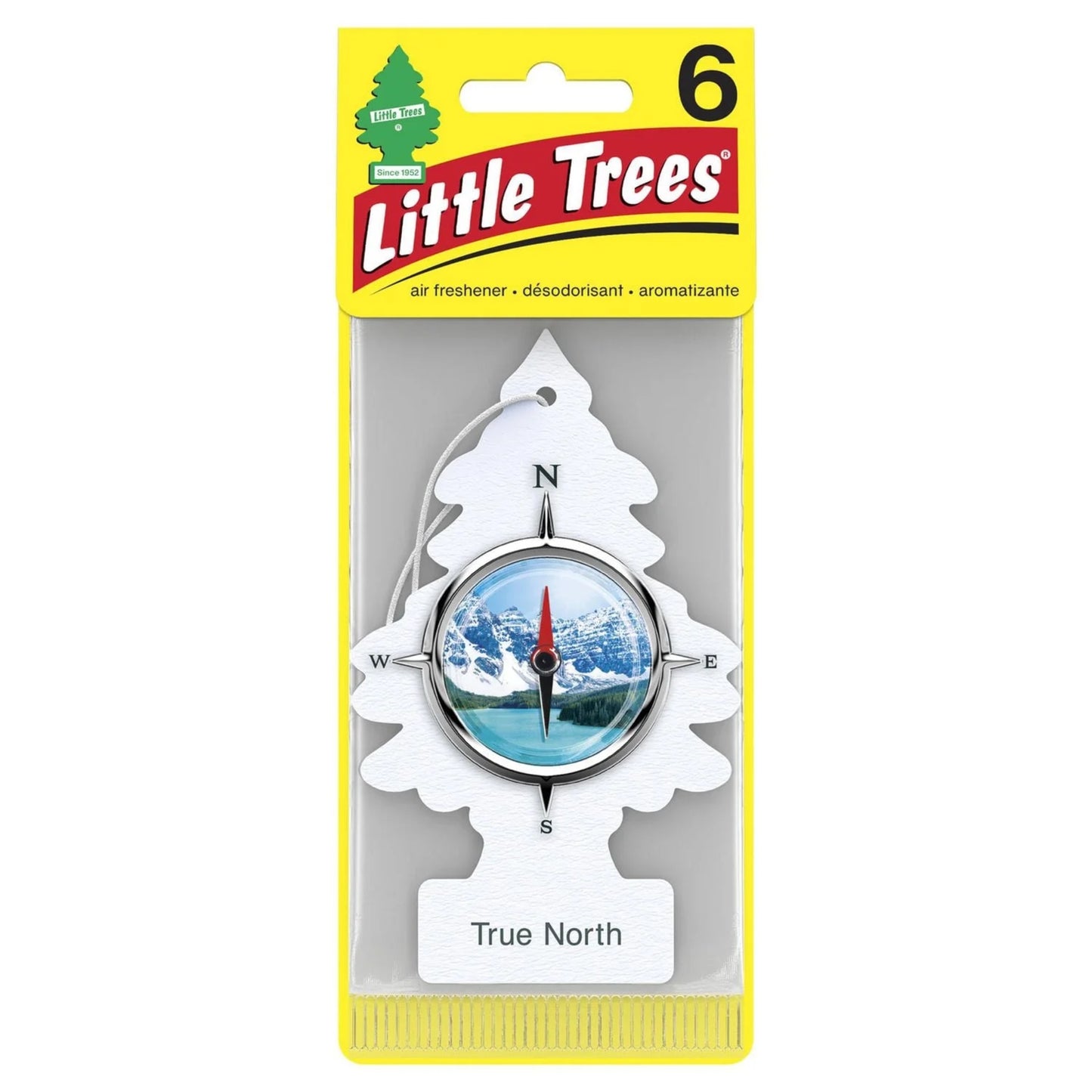 Little Trees Air Freshener True North 6/cd