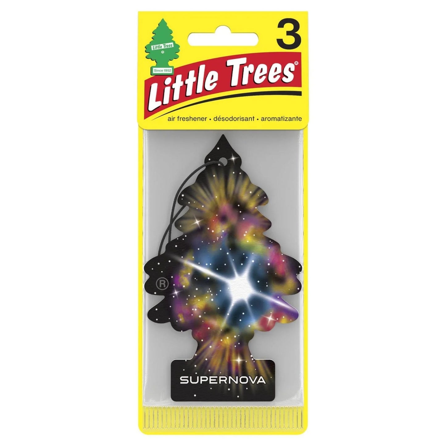 Little Trees Air Freshener Supernova 3/cd