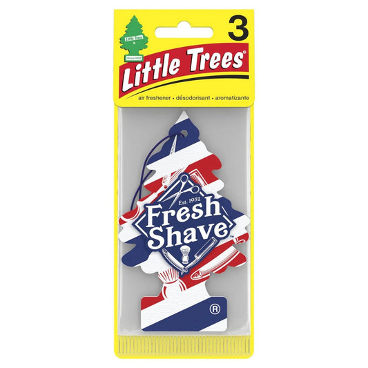 Little Trees Air Freshener Fresh Shave 3/cd