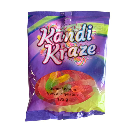 Kandi Kraze Gummi Worms 135g