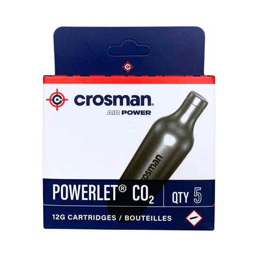 Crosman Powerlet CO2 Cartridges 12g 5's