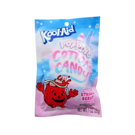 Kool Aid Popping Cotton Candy 28g 24/cs
