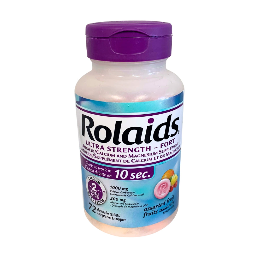 Rolaids Ultra Strength Assorted Fruit 72's