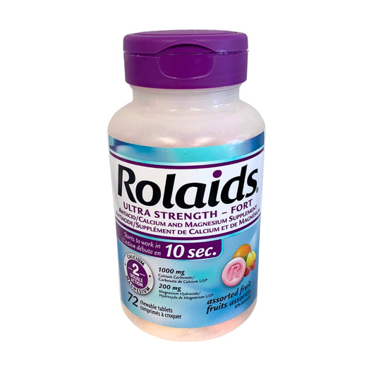Rolaids Ultra Strength Assorted Fruit 72's