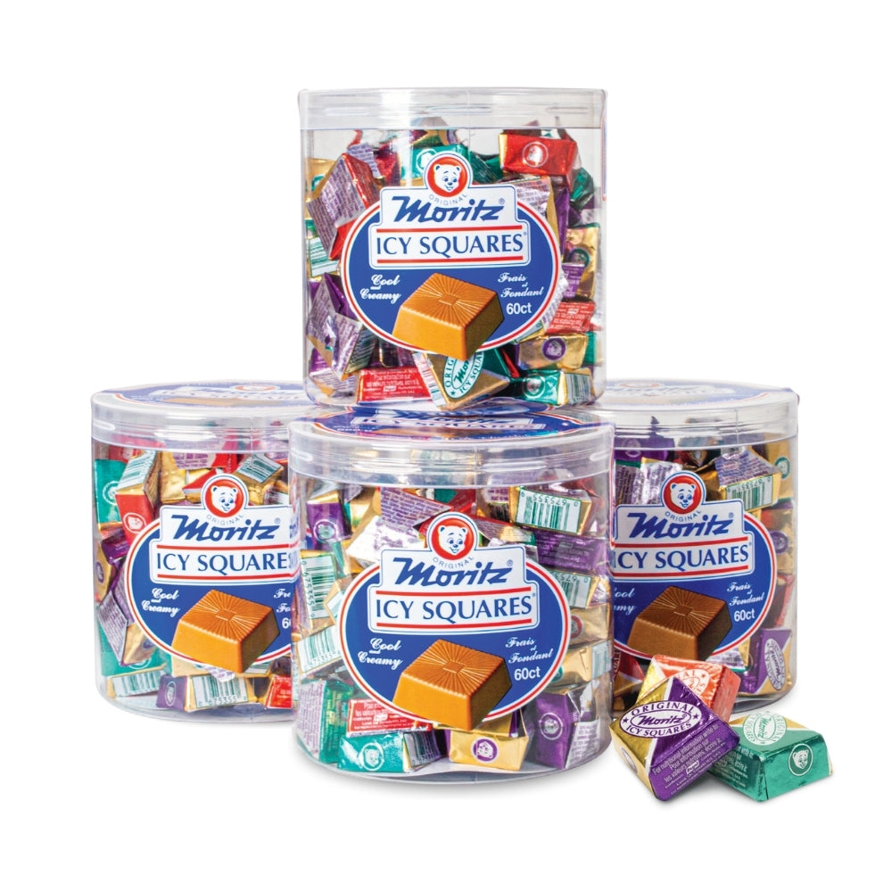Icy Square Prepack 4 - 60ct Tubs + a Free Gift