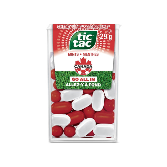 Tic Tac World Cup Cherry Lime 29g 12/box