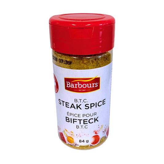 Barbour's BTC Steak Spice 84g