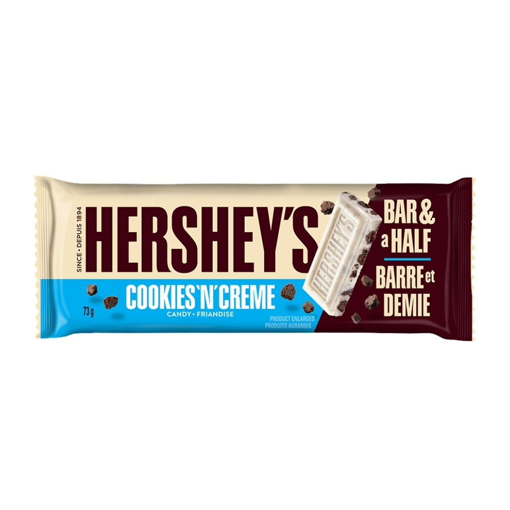 Hershey Cookies N Creme King Size 73g 18/bx