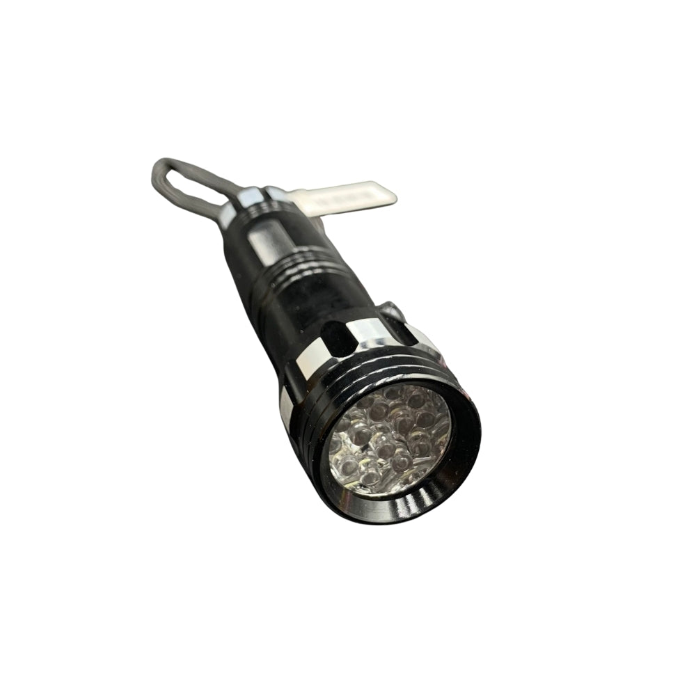 RCA | 14-LED Metal flashlight; 4 assorted colors