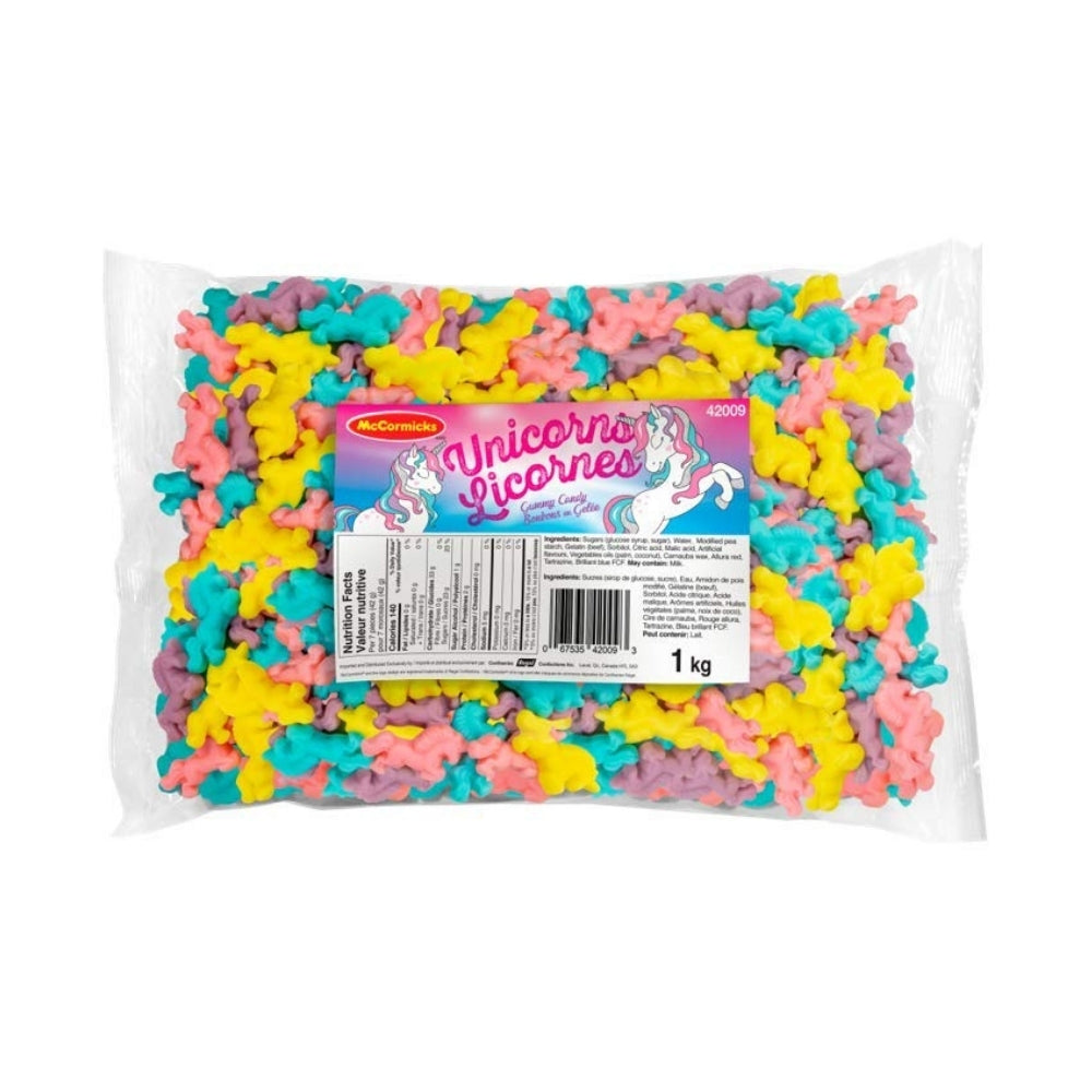 McCormicks Unicorn Gummies Bulk 1kg
