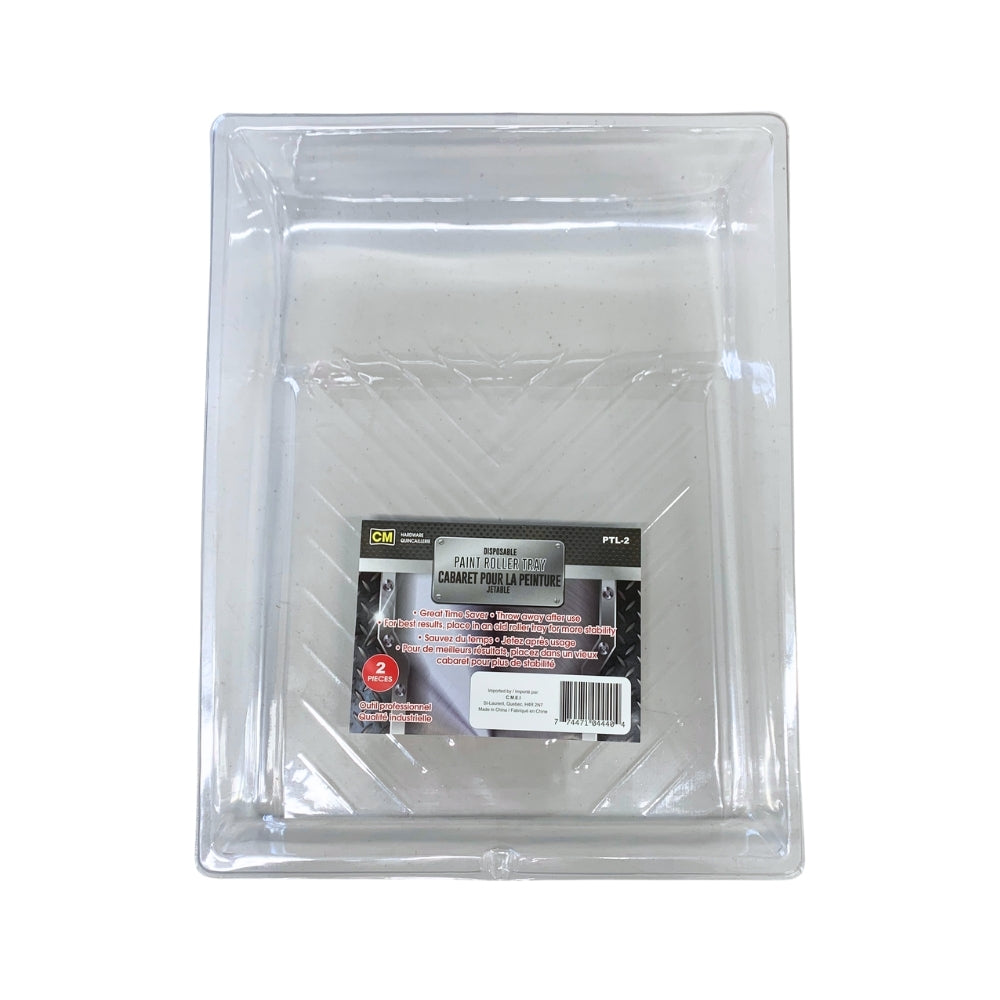 2pk Disposable Paint Roller Trays