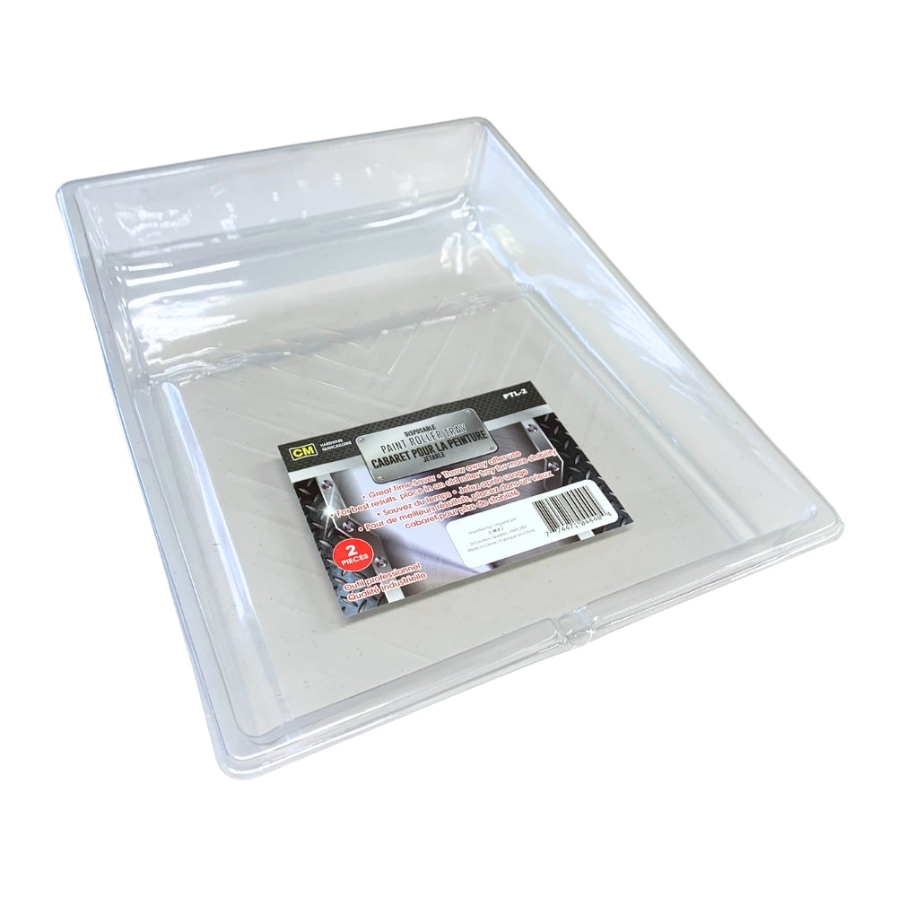 2pk Disposable Paint Roller Trays