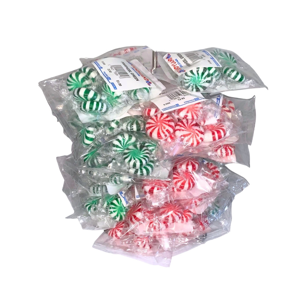 Green & Red Pinwheels 32/pinwheel (16 of each)