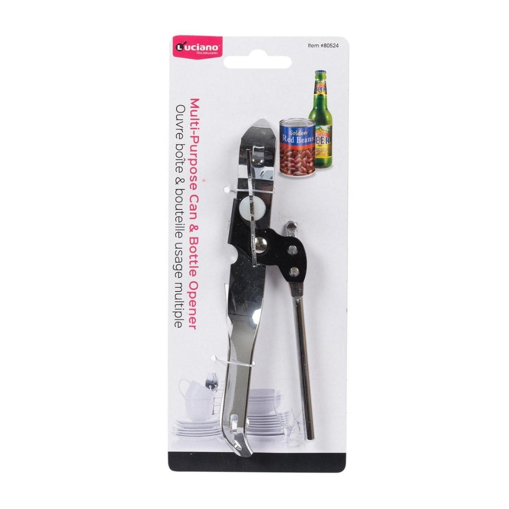 Luciano Metal Can & Bottle Opener, Multi-purpose