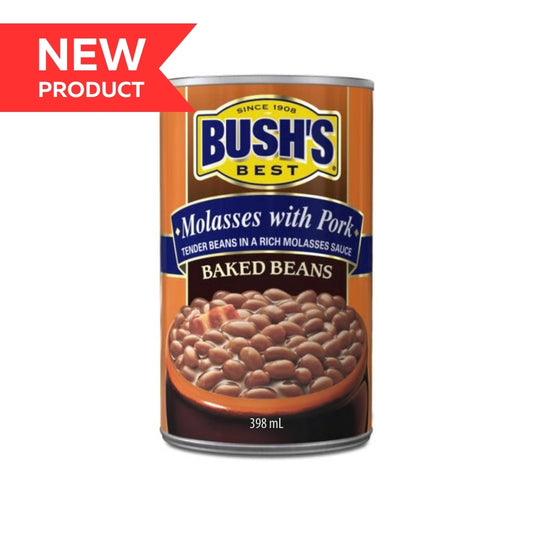 Bush's Molasses with Pork Baked Beans 398mL