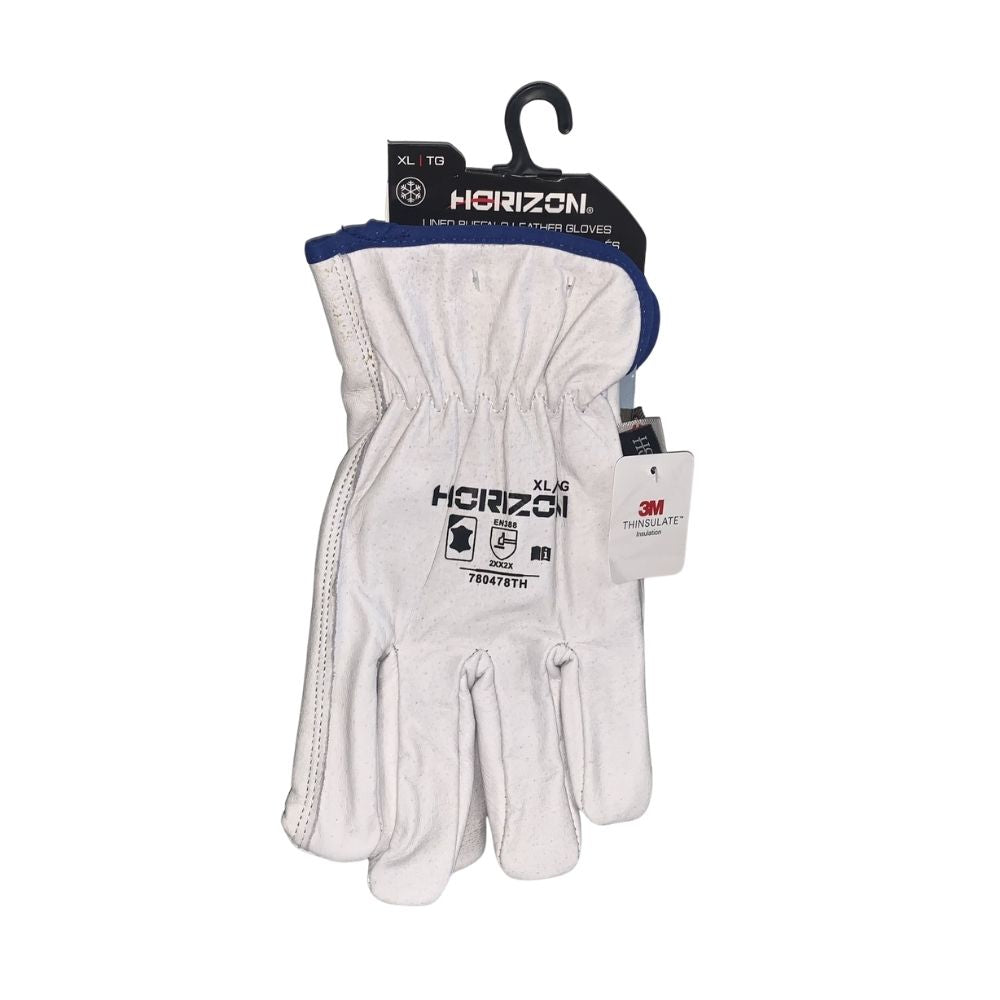 478 Horizon Drivers Glove Lined Buffalo Leather XL