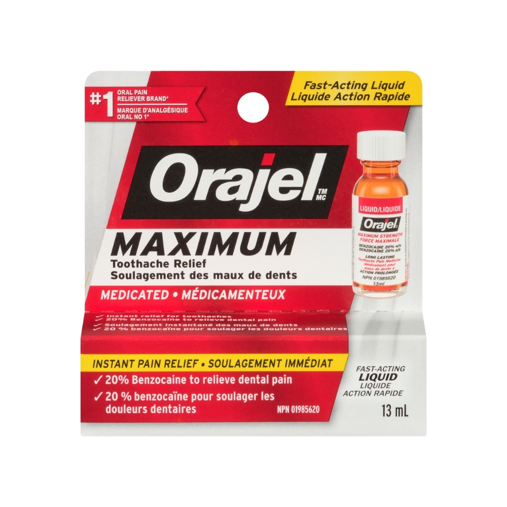 Orajel Liquid Maximum Strength 13mL