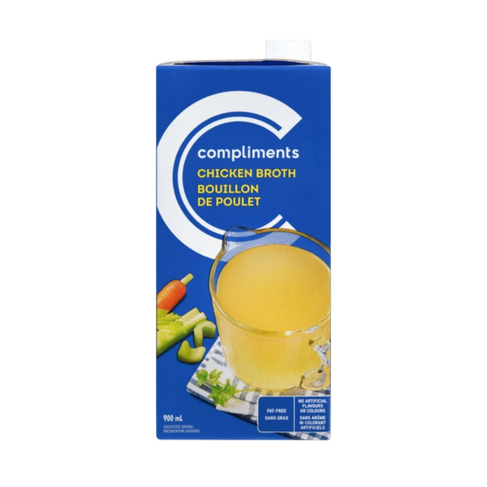Compliments Chicken Broth 900mL