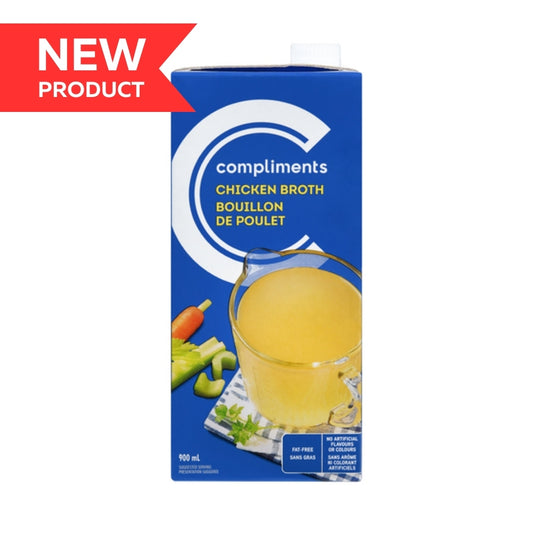 Compliments Chicken Broth 900mL