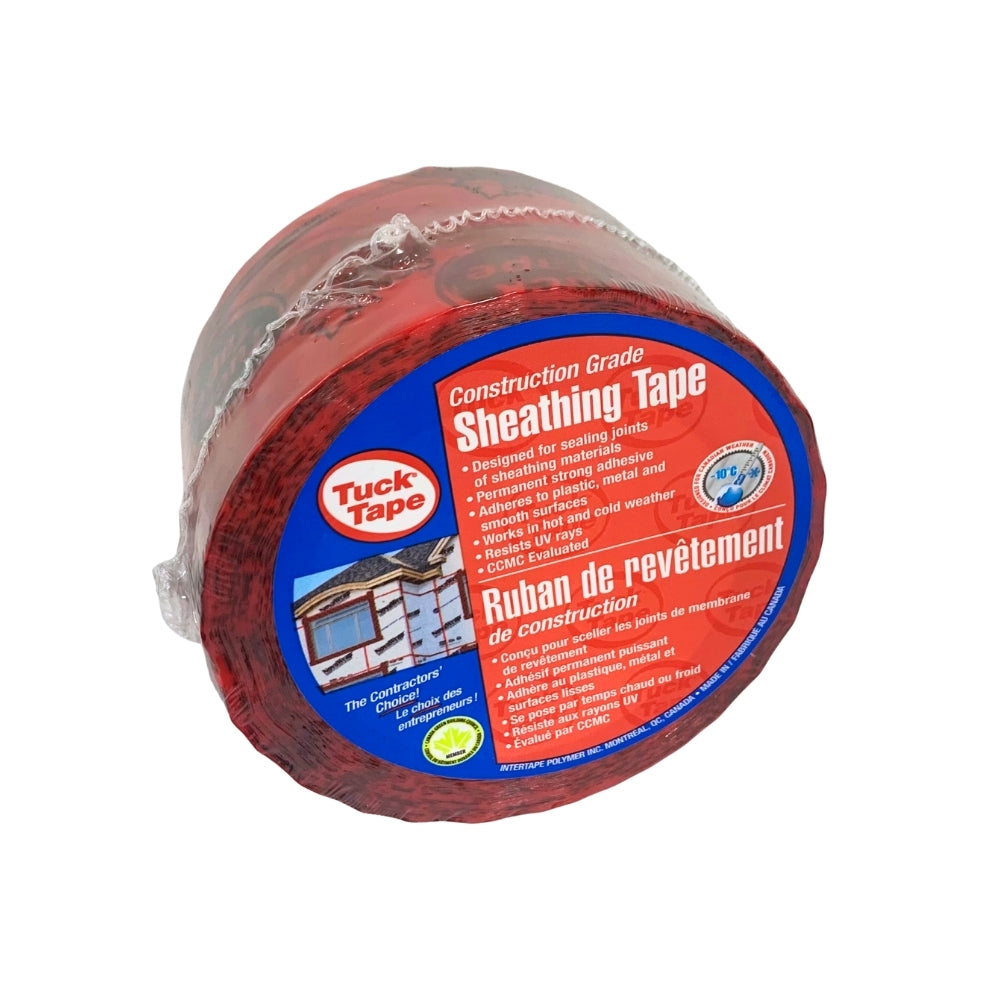 Tuck Tape Sheathing Ply Red Tape 60mmx55m
