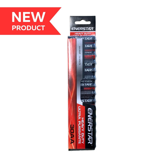 Enerstar AA Ultra Power Batteries 30 Pack