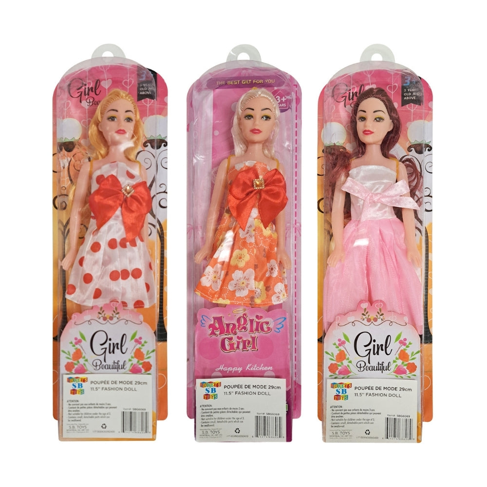 S.B. Toys | 11.5" Fashion Doll - Assorted