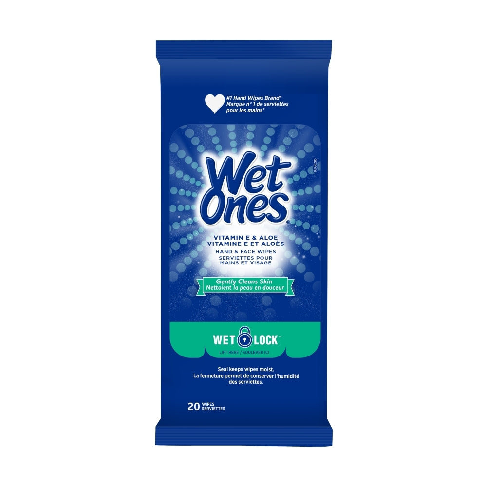 Wet Ones Vitamin E & Aloe 20ct
