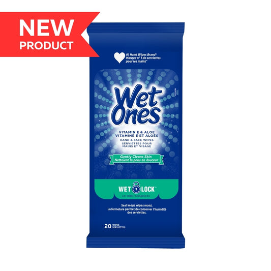 Wet Ones Vitamin E & Aloe 20ct