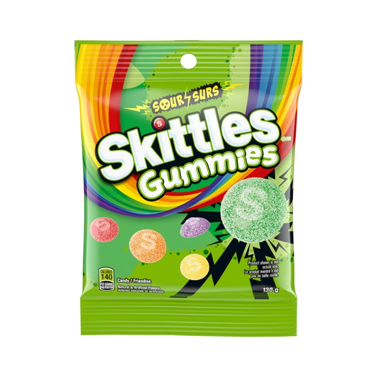 Skittles Gummies Sour 130 g