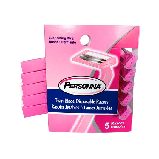 Personna Ladies Twin Blade Razor 5's