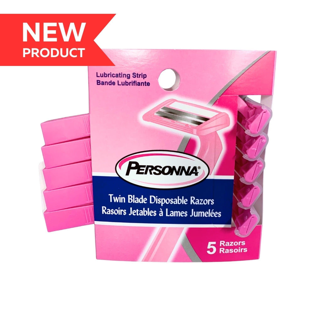 Personna Ladies Twin Blade Razor 5's