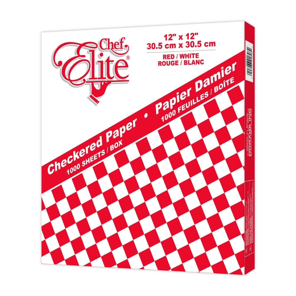 Basket Liners 12"x12" Red 2000/cs