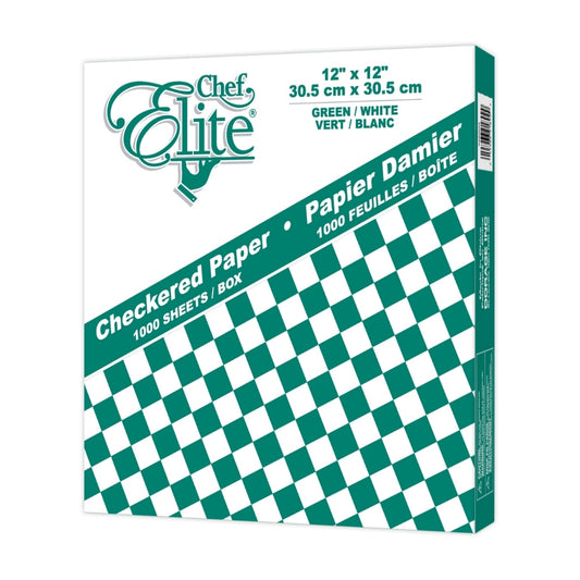 Basket Liners 12"x12" Green 2000/cs