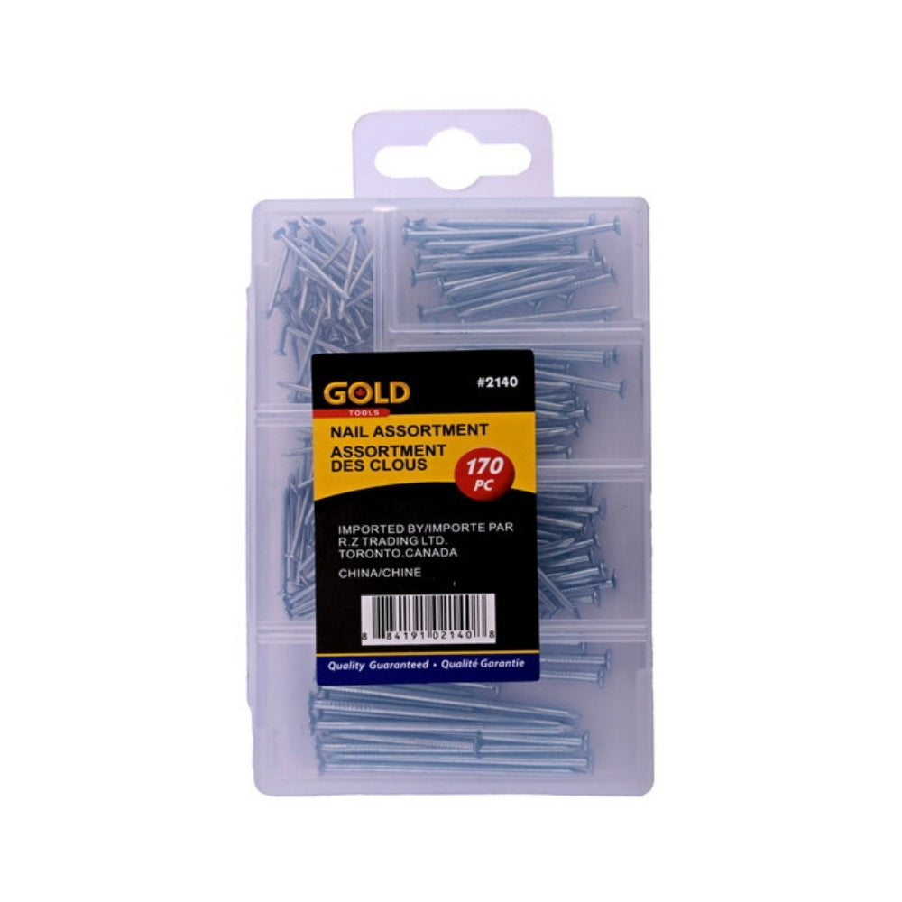 170pc Nail Assorted in Box