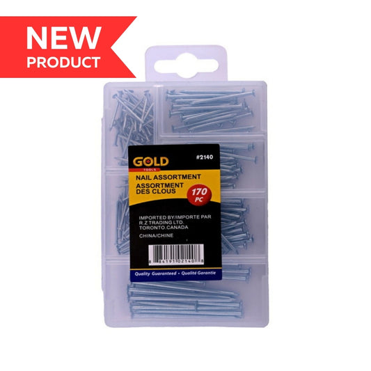 170pc Nail Assorted in Box