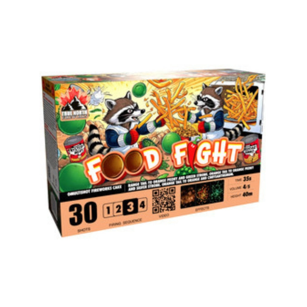 Firework Food Fight Cake