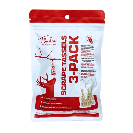 5848 Scrape Tassels 3/pk