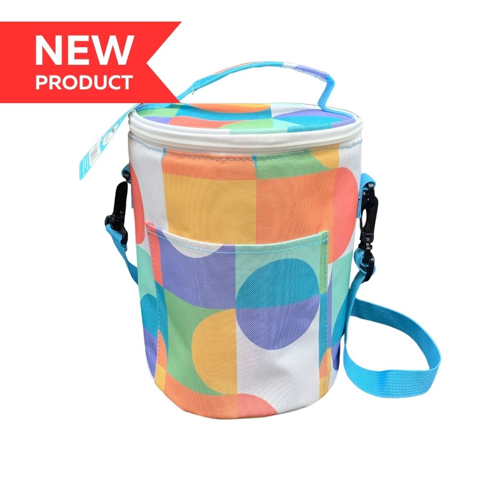 Beach Cooler Bag Geometric