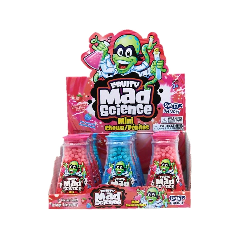 Mad Science Min Chews 80g 12/bx