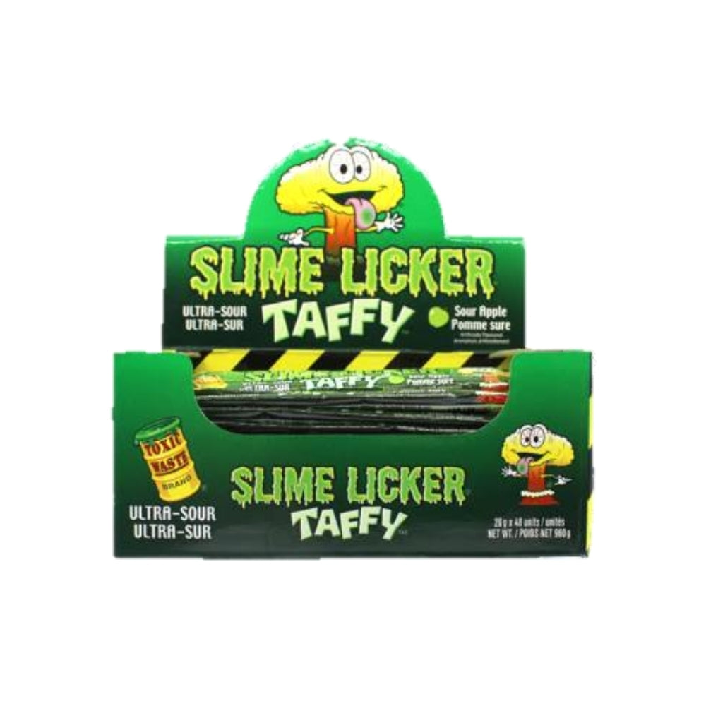 Toxic Waste Taffy Sour Apple 20g 48/box