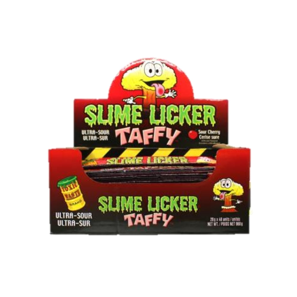 Toxic Waste Taffy Sour Cherry 20g 48/box