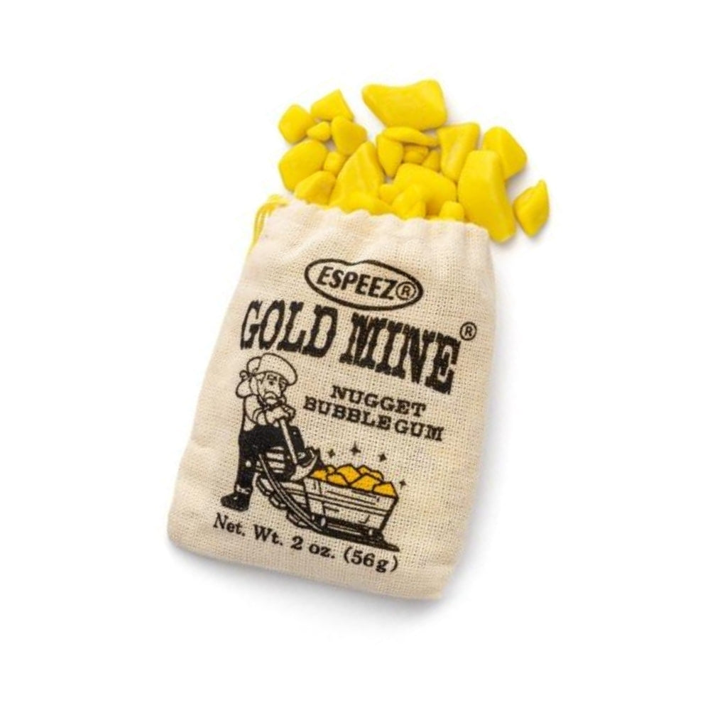 Gold Mine Nuggets Bubble Gum 56g 12/bx