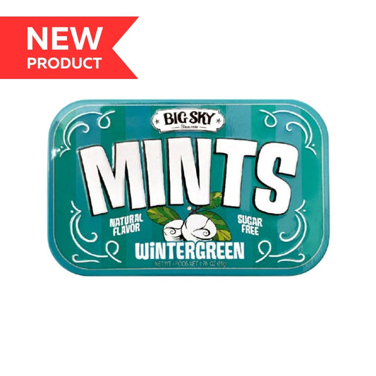 Big Sky Mints Wintergreen 50g Tins 6/bx