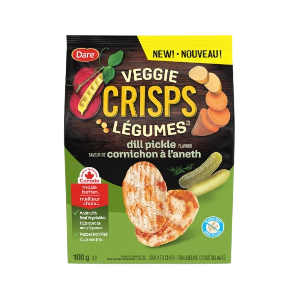 Dare Veggie Crisp Dill Pickle 100g