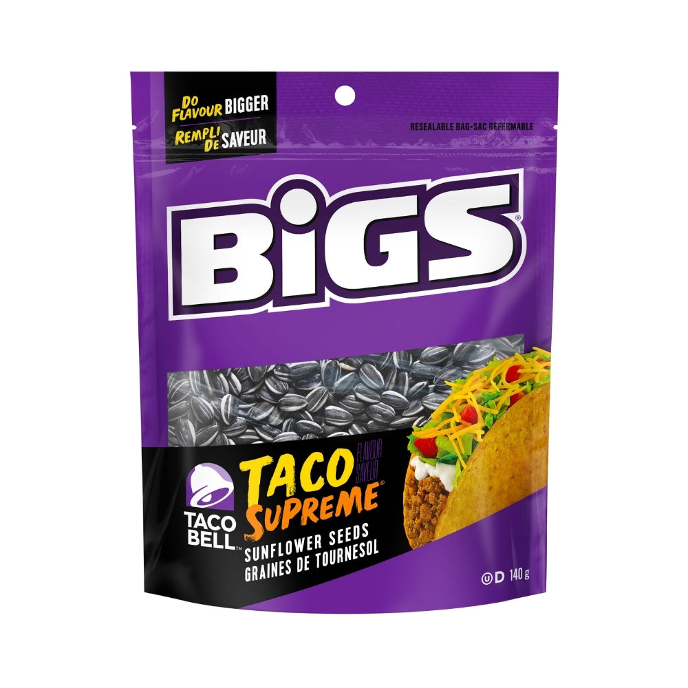 BIGS Sunflower Seeds Taco Bell 140g